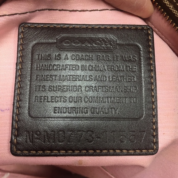 Coach satchel shoulder bag - Picture 8 of 8